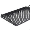 Barbecue Grill Plate Frying Pan with Handles Pizza Tray Easily Clean Basket Bakeware for Beach