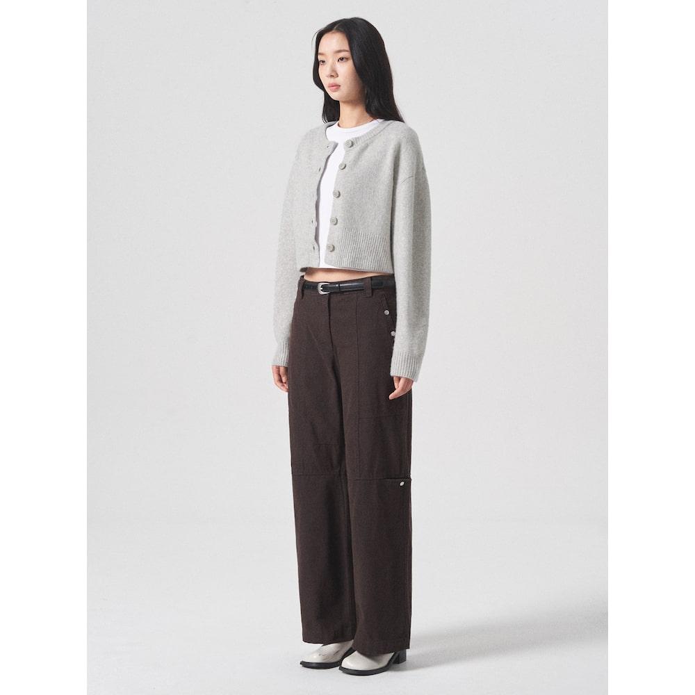 8SECONDS Cotton Wide Carpenter Pants Brown