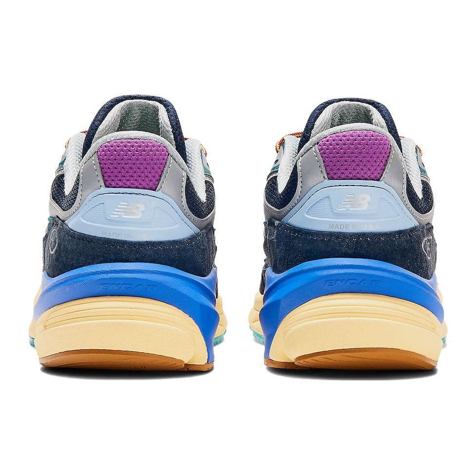 Action Bronson x New Balance 990v6 Сделано в США Лазурит Унисекс Кроссовки Синий Затмение Попкорн M990AC6