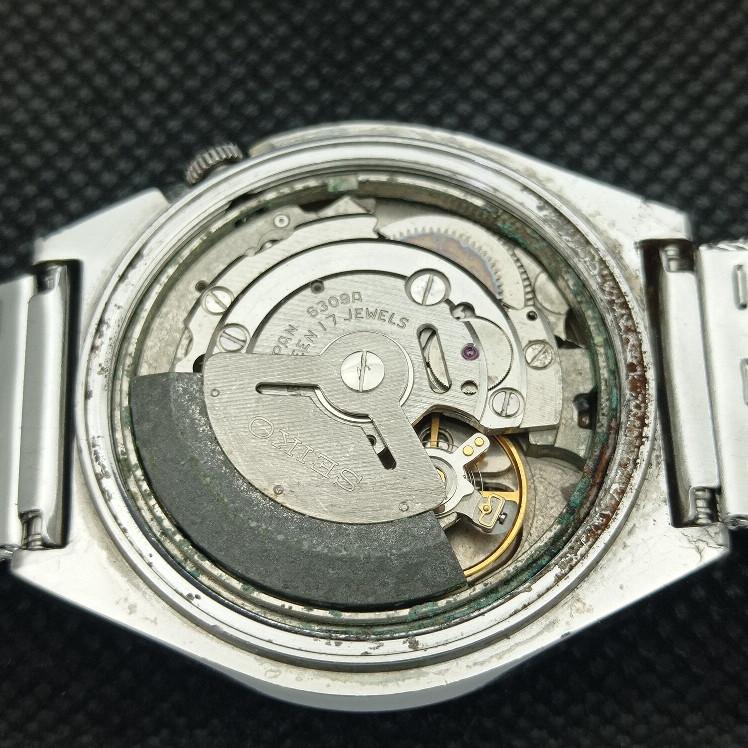 Б/У винтажные мужские часы SEIKO 5 AUTOMATIC 6309A из Японии с оригинальным циферблатом a413569-2