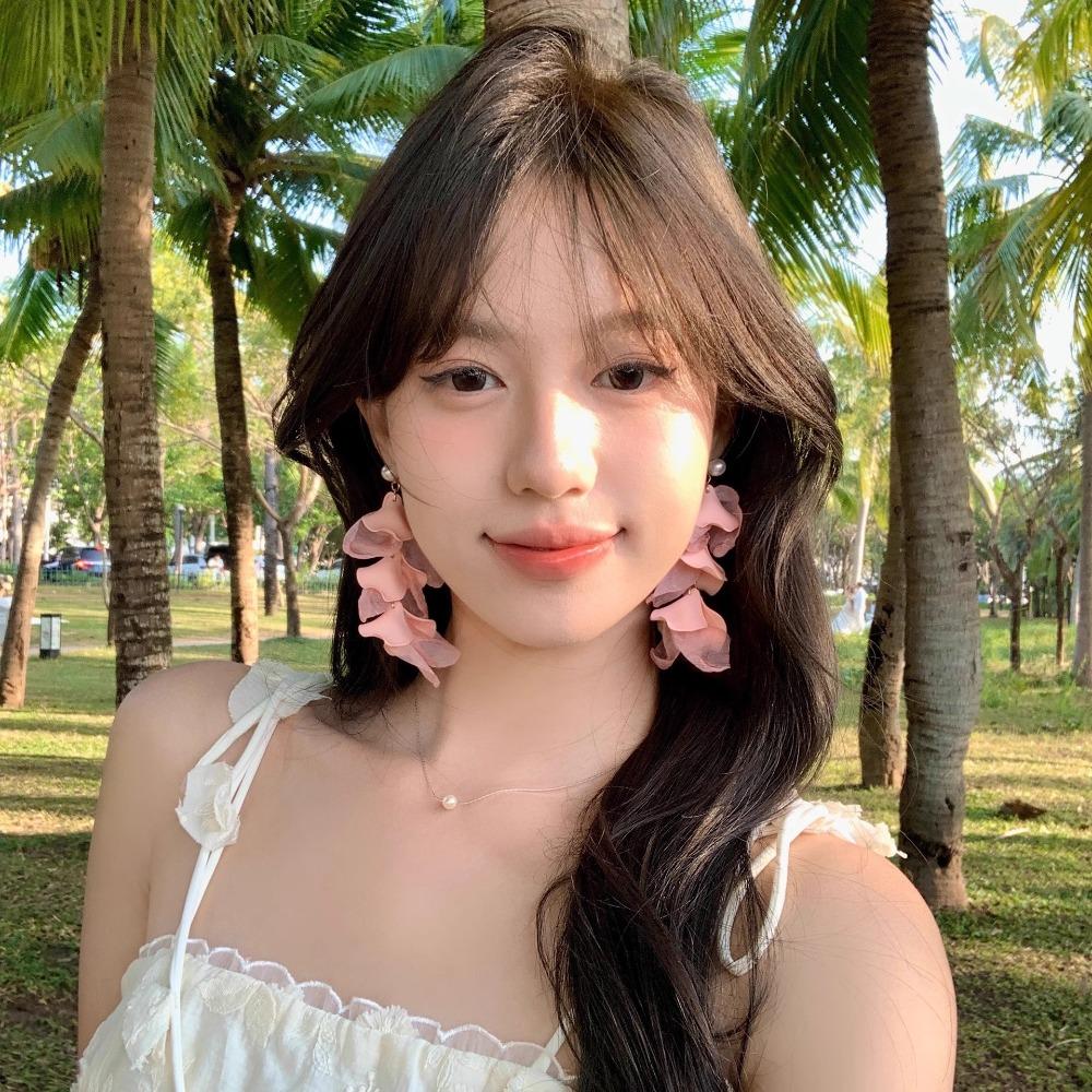 Retro Drop Earrings Elegant Ear Jewelry Wedding Accessories Long Tassel Earrings  Gift