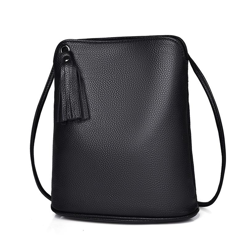 Genuine Leather body Bag for Women, Lightweight Cell Phone Purse, Casual Shoulder Handbag, Fashion Small Bag