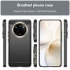 For Realme P3 Pro 5G Case Protective Phone Cover Carbon Fiber Texture Brushed