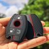Силиконовый чехол-брелок на 3 кнопки для Mercedes Benz A B C E Class GLS GLA GLK GLC CLS CLA AMG W204 W205 W212 W463 W176 Fob