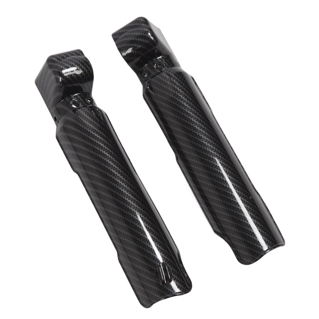 2PCS Shock Absorber Guard Carbon Fiber Pattern Motocycle Fork Guard Protector Replacement For SurRon Light Bee X S