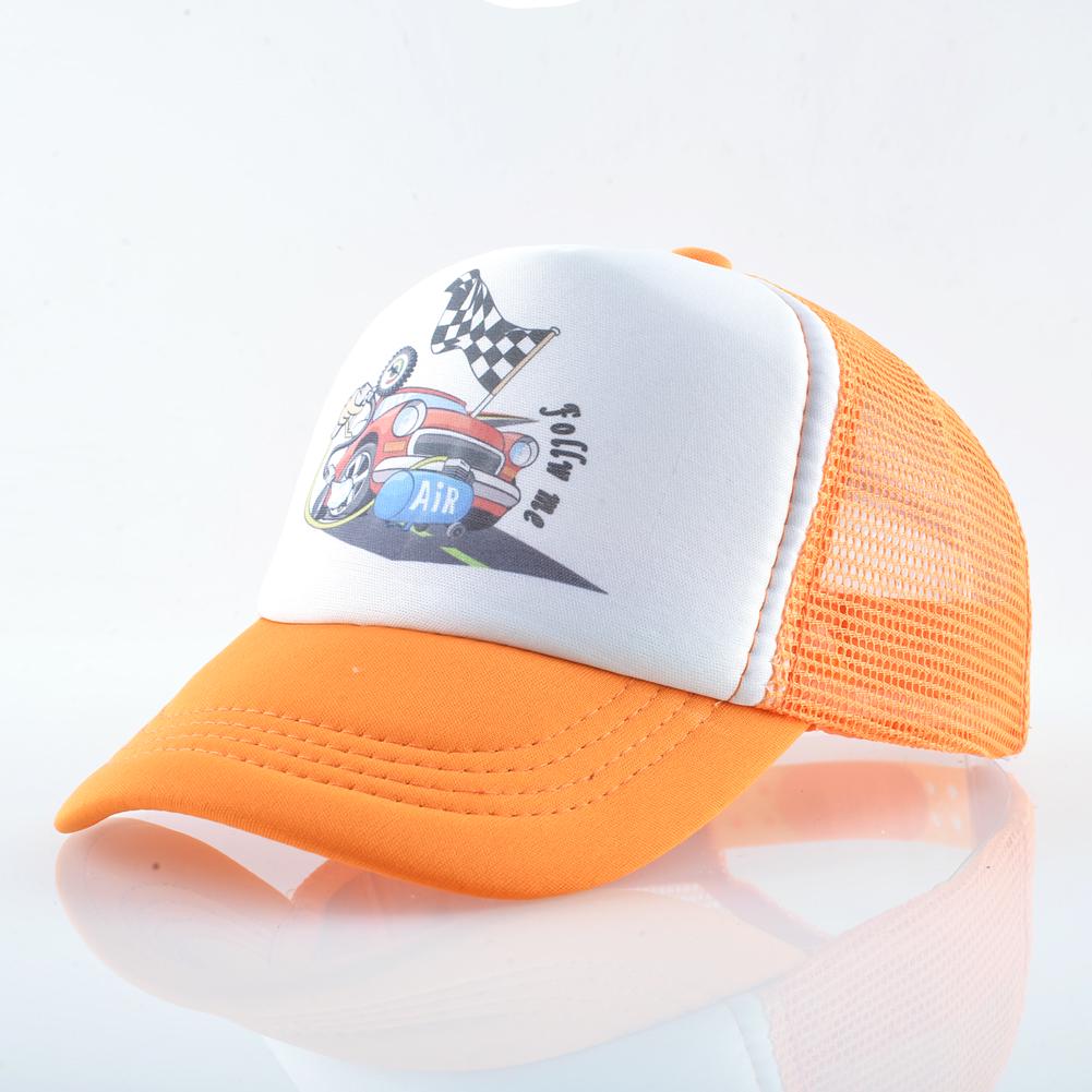 Summer Baseball Cap Kids Breathable Mesh Sun Visor Hat Children Snapback Baseball Hat For Boys Girls