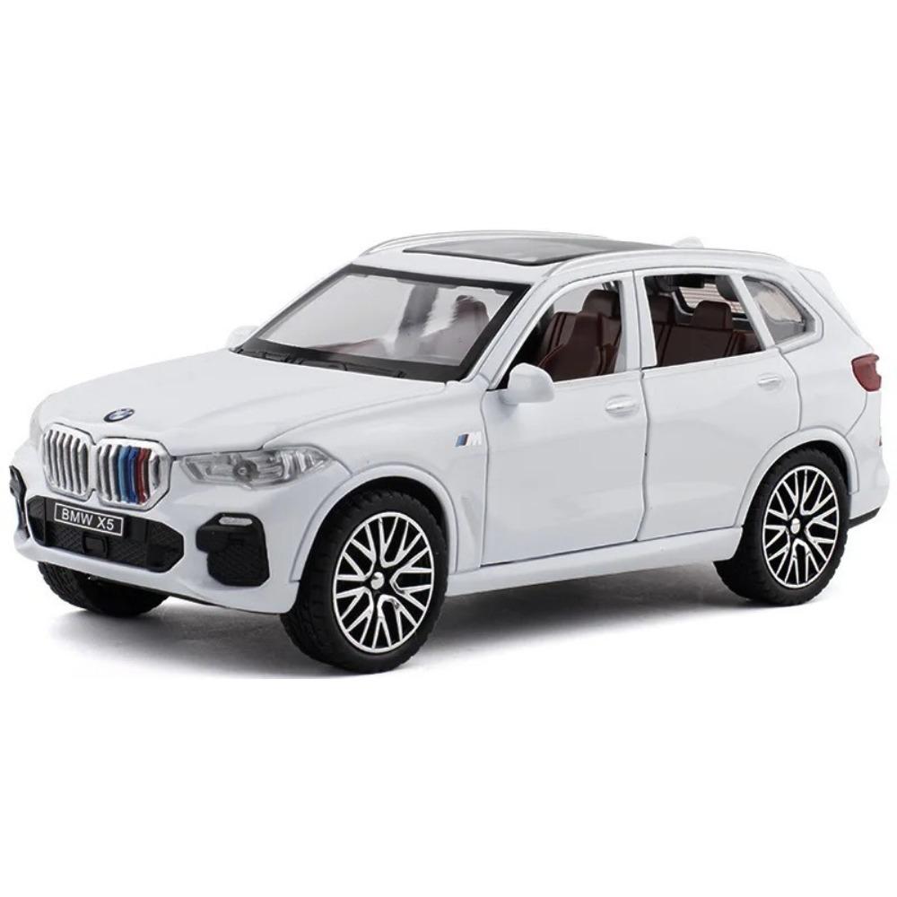1/32 BMW X5 Внедорожник Сплав Автомобиль Литая Модель Звук и Свет Оттяжка Игрушка Коллекция Декоративный Подарок Мальчики Домашний Декор