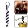 Bottle Opener Outdoor Mini EDC Cork Screw Red Wine Bottle Opener Keyring Tool Multi-functional Camping Survival Equipment Tool