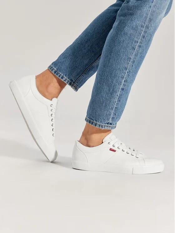 Кроссовки Levi's Woodward обычные белые