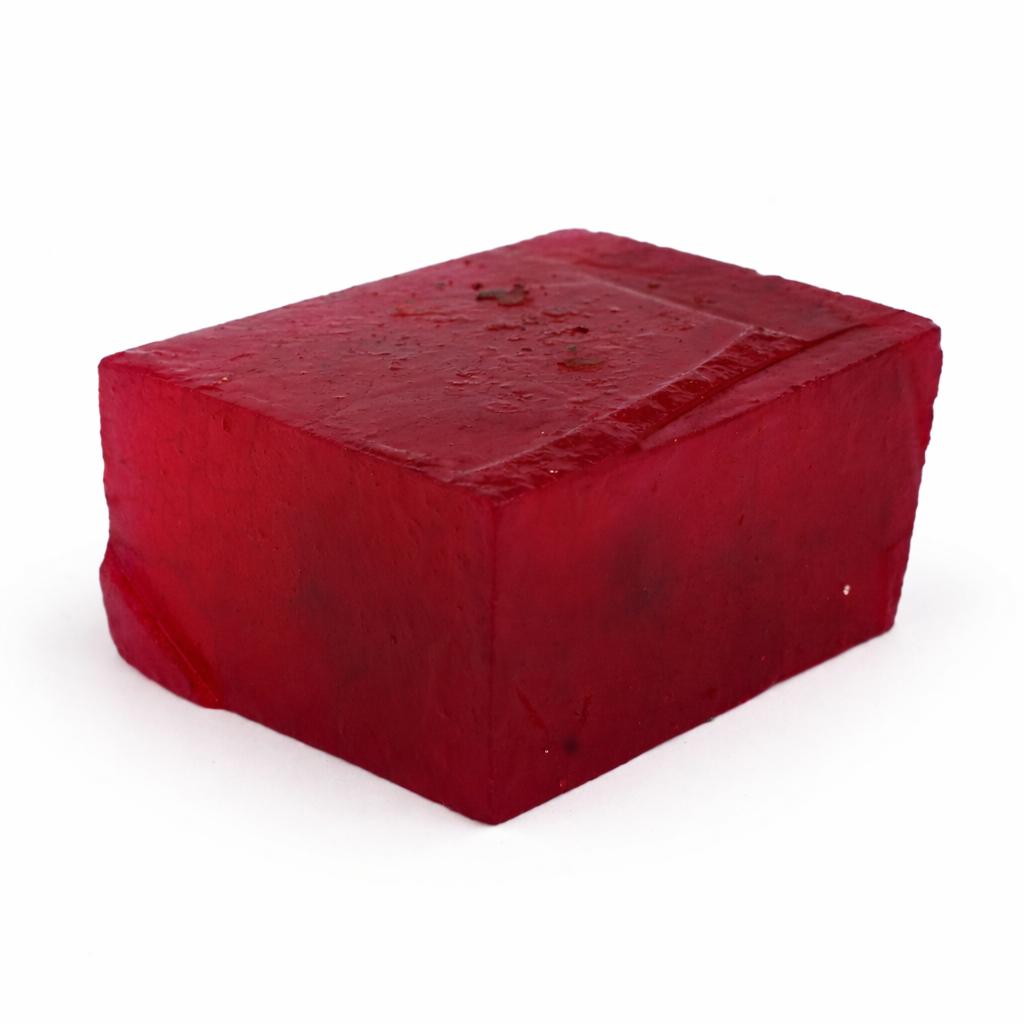 Natural Red Ruby Loose Gemstone 499.85 ct Raw Rough for Lapidary and Gem Collections