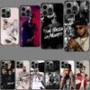 Чехол для телефона рэпера A-Anuel AA Real для Iphone 16E 15 Pro 14 Plus 17E 16 17 Pro Max Air 11 12 13 Mini Ударопрочный Capa Милый Cove