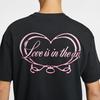 Unisex Nike Sportswear T Shirts Men's Black Crew Neck Moderate