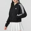 Adidas Colorblock Loose Long Sleeve Jacket Women Jacket Black IC8781