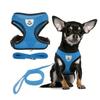 Breathable Small Dog Harness and Leash Sets Summer Cooling Cat Harness and Leash Sets Reflective Dog Harness for Small Dog