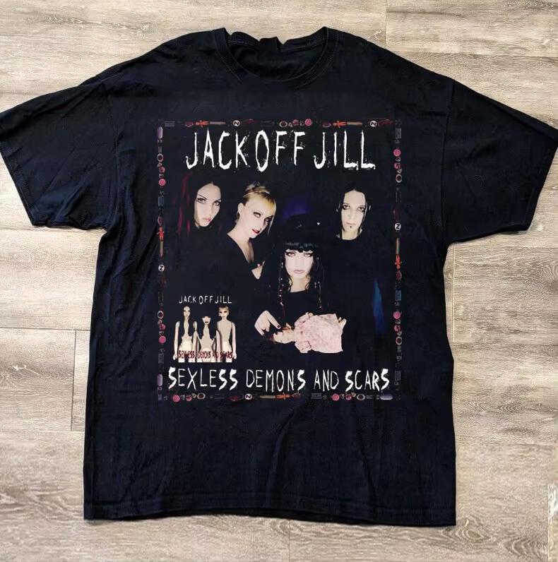 Jack off Jill Band Demons and Scare Music Unisex T-Shirt All Size IL080 Unisex T-Shirt