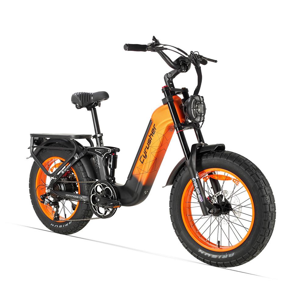 CYRUSHER Kommoda 3.0 20" Электрический грузовой велосипед 250 Вт Мотор 48 В 20 Ач Аккумулятор