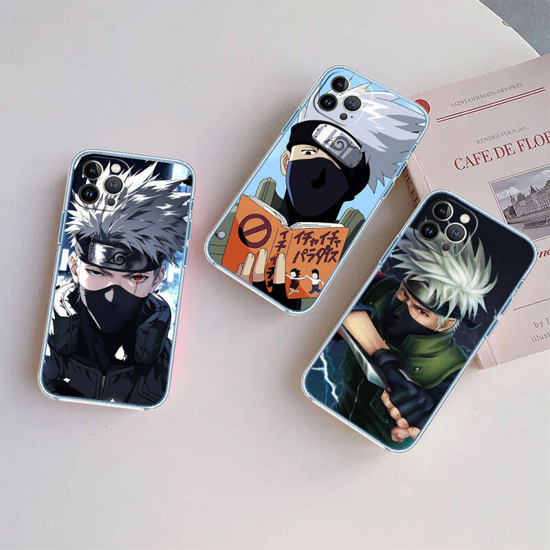 MH100 Чехол Naruto Kakashi для Motorola E7 G6 G7 G8 G9 Plus Power Play G10 G20 G04 E30 E40 E22 E20 E13 E15 G22 G23 G05 G75 G35 G55