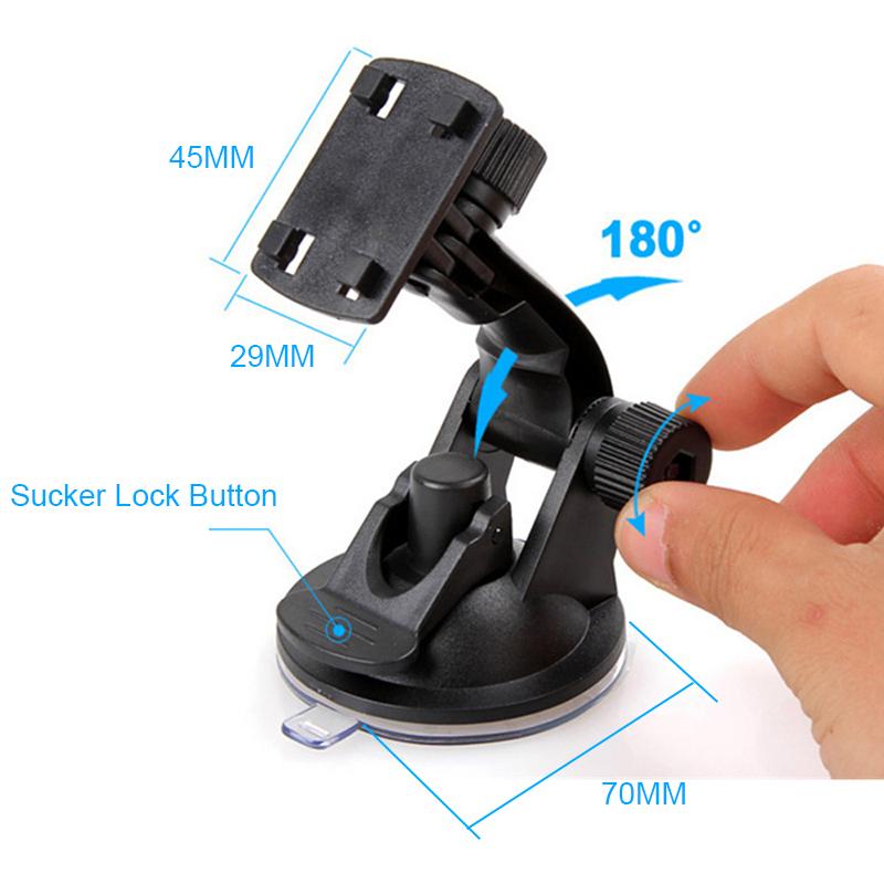Vehicle mounted GPS Stand Car Adjustable Windshield Suction Mount Holder for GPS