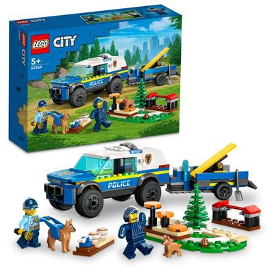 LEGO Городская полиция Собака Школа Игрушки Подарок День рождения Блоки Образовательные Рождество Мальчики Девочки Дети 5 лет 6 лет 7 лет 8 лет