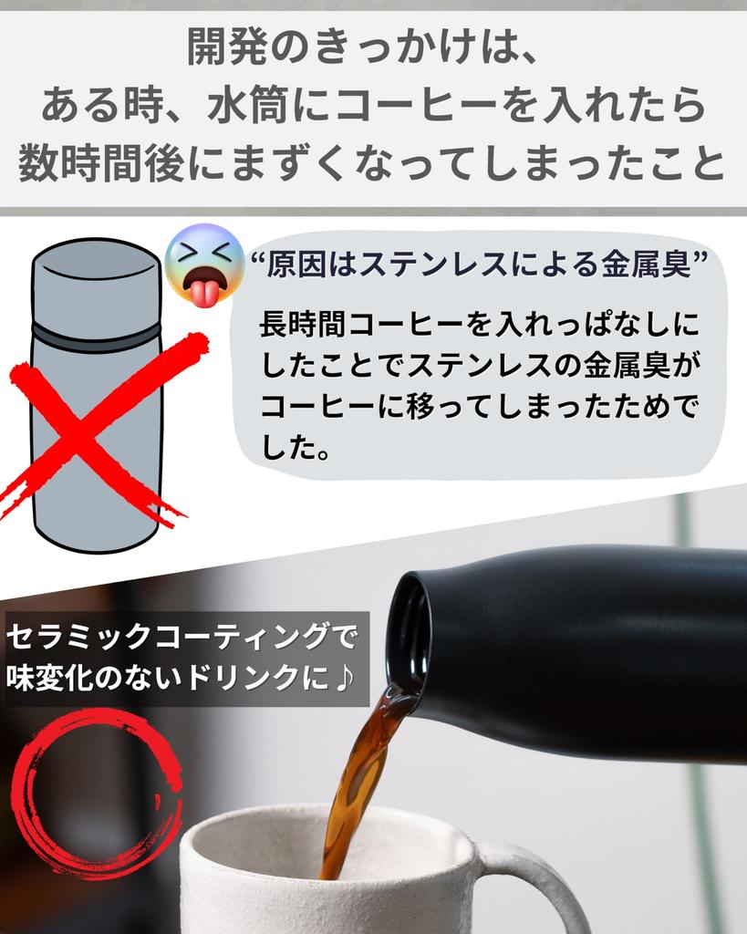 Espresso Tokyo Cerakote Bottle, Ceramic Coated, Dishwasher Safe, Keeps Coffee Hot or Cold, Keeps Coffee Fresh, Lightweight (350ml)