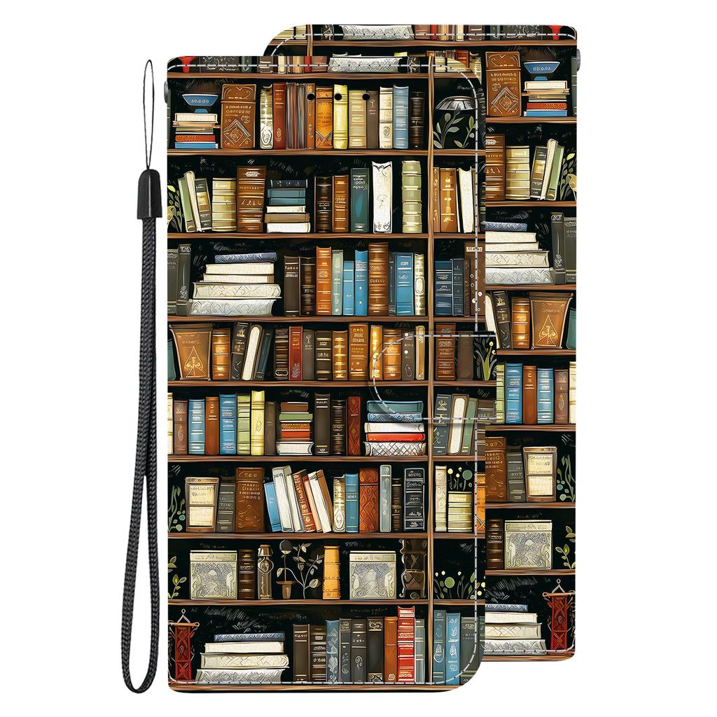 Чехол-книжка из искусственной кожи ручной работы для Samsung Galaxy A07 (A075F/A075M)- Противоскользящий ударопрочный чехол с ремешком на запястье и дизайнами в виде сердец/роз и кошек