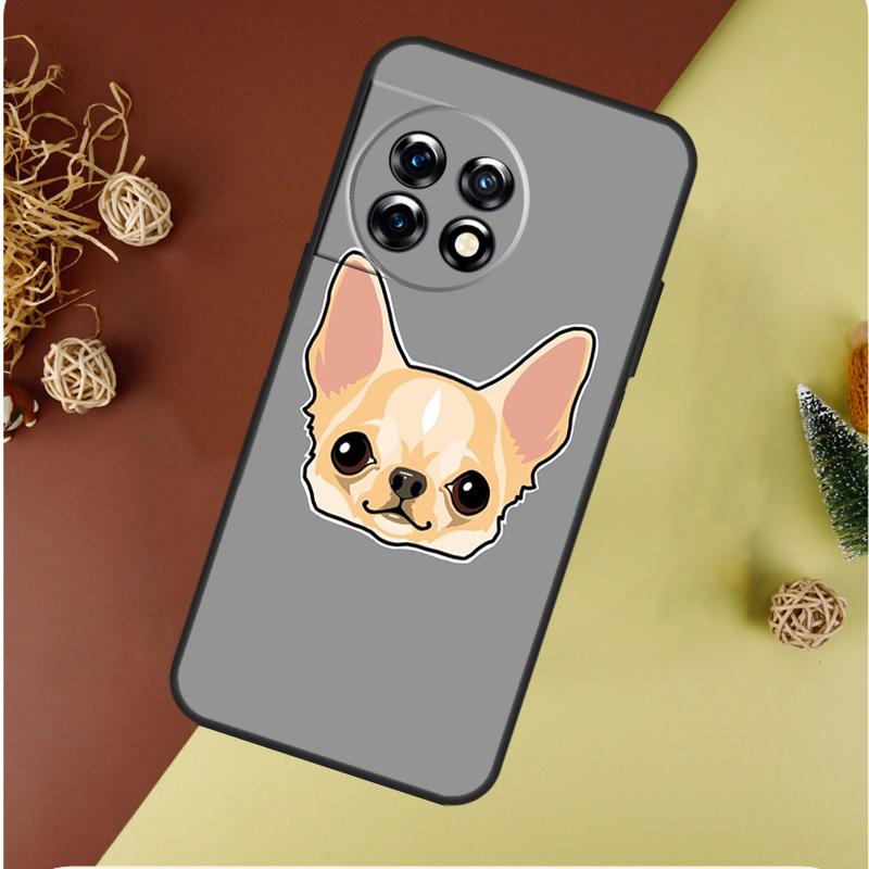 Чехол для телефона OnePlus Nord CE 4 3 2 Lite N20 N30 9 10 Pro 8T 9RT 10T 10R 13R 12R 11 12 13 с рисунком собаки чихуахуа