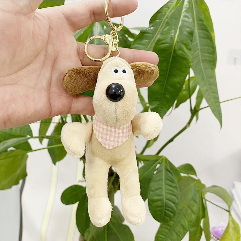 And Colorful Stylish Plush Dog Keychain Doll Ideal For Birthday Party Favors