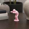 Artistic Home Accents 8Pcs Mini Sports Figurines, Minimalist Abstract Human Statues with Multi-Poses, Durable 3D Printed Figures Stress Relief
