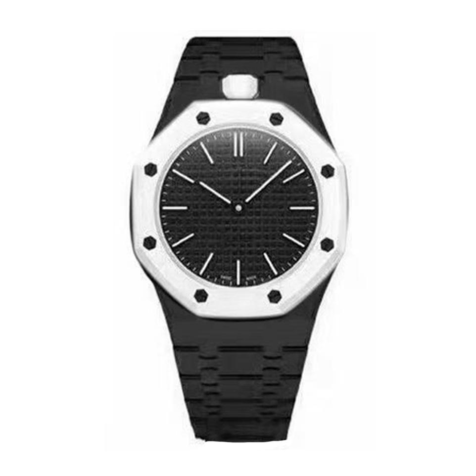 Hot Sell Many Different Colors Plastic Strap Colorful Octagonal Color Scheme Fashion Sports Quartz Watch for Women and Men