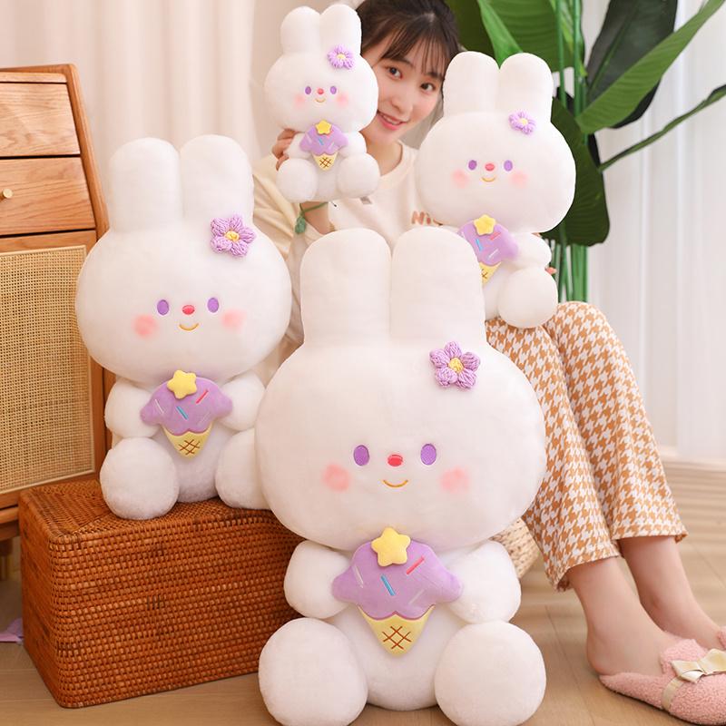 25/40/50/65 см милый милый кролик плюшевая игрушка большой размер мягкие игрушки кролик плюшевые куклы кавайные мягкие детские игрушки для девочек подарки