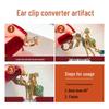 Clip-On Converters for Non-Pierced Ears: Adjustable Screw-Back Stud Earring Clips for Women.