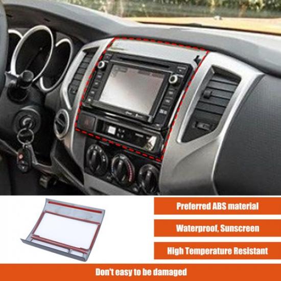 Матовая Черная Накладка на Консоль GPS-Навигации для Toyota Tacoma 2011-2015