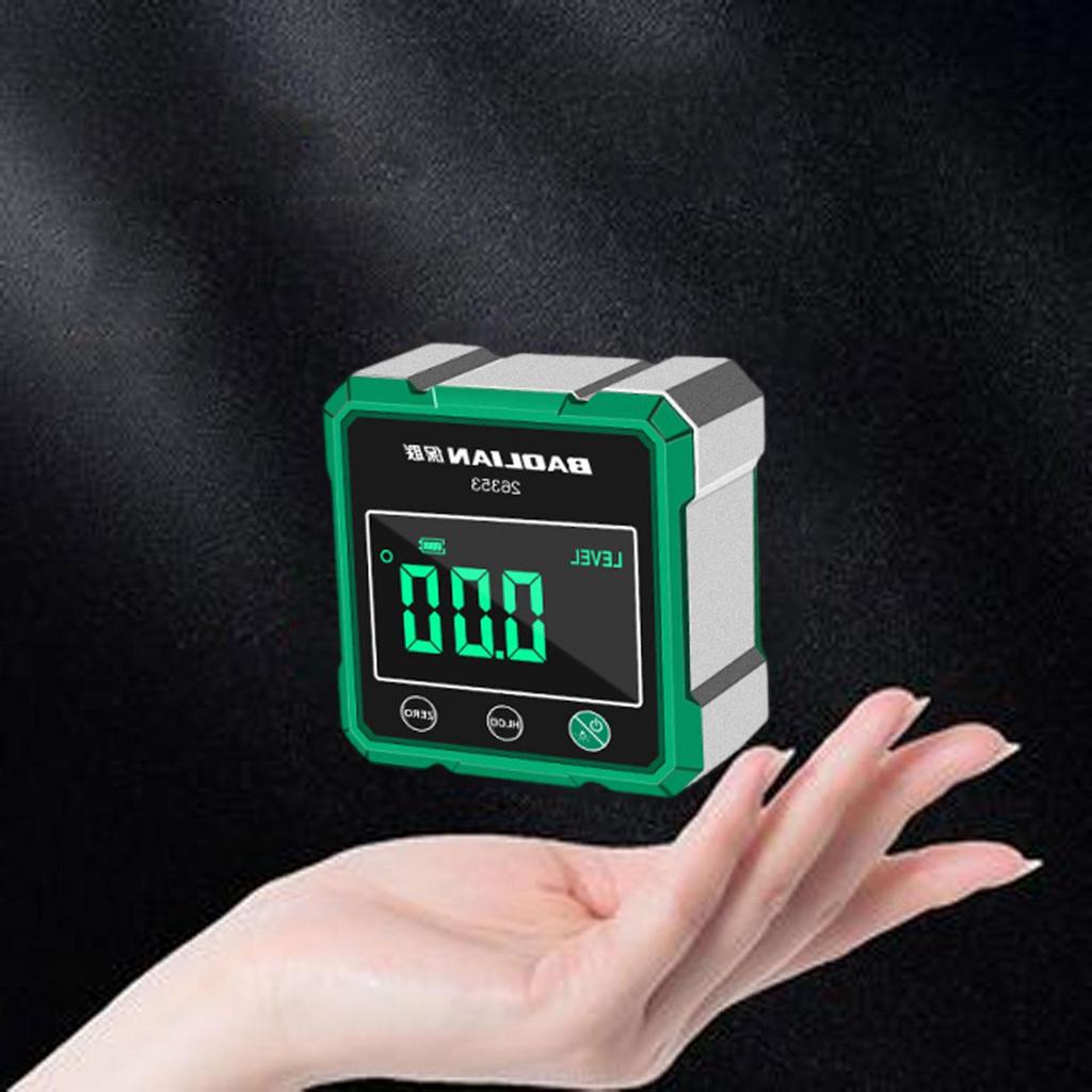 Цифровой инклинометр 4x90 градусов Практичный уровень Угломер для строительства