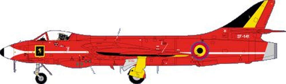 DCD4845 Бельгийские ВВС Hunter Mk6 Red Devils декаль 1/48