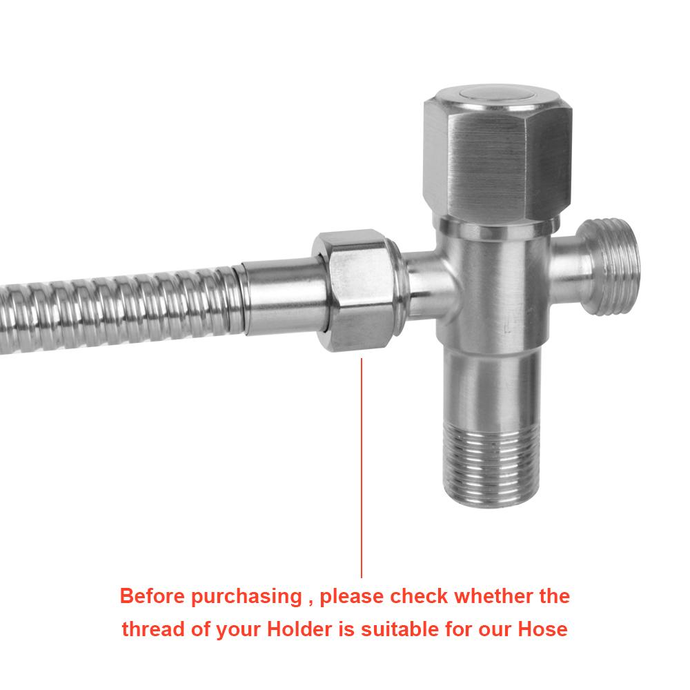 Душевая лейка Нержавеющая сталь Без сверления Набор биде-спрея Для туалета Для ванной ручной распылитель самоочищающийся Ручной смеситель для биде Ручной