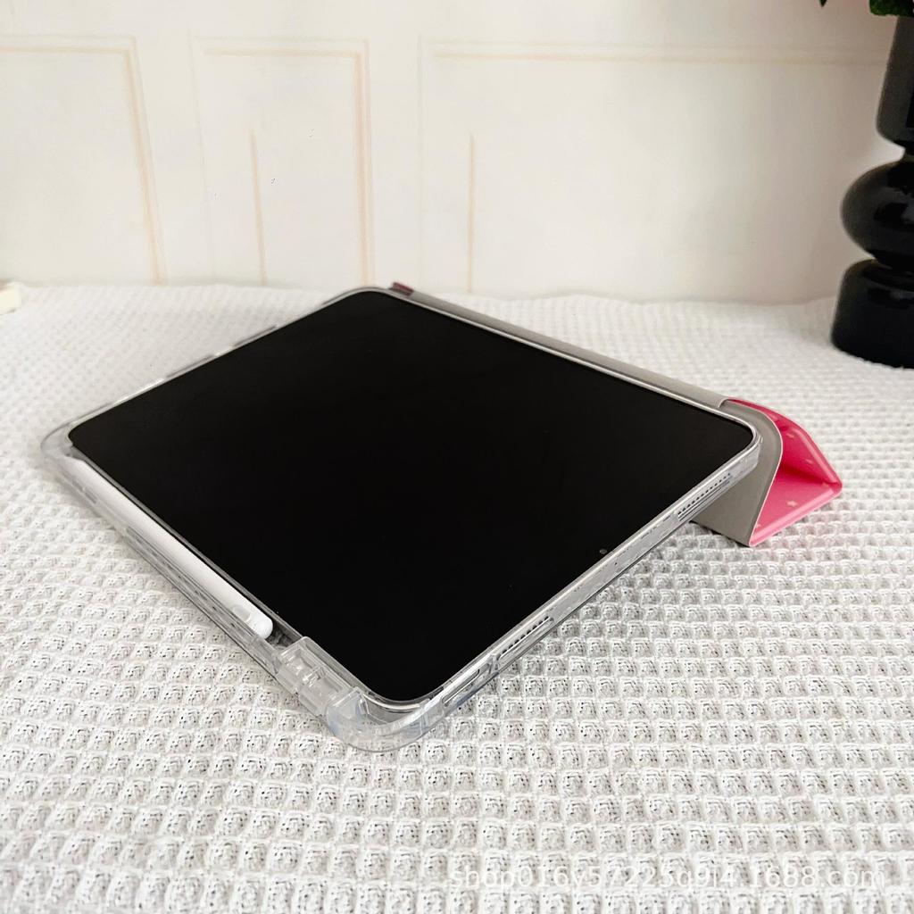 Совместимый защитный чехол для iPad 10.2 Pro 3-го/4-го поколения со слотом для стилуса, однотонный цвет 'Звездный', кожаный чехол для Air 5, Apple Mini 5