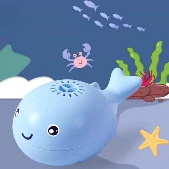 Электрический надувной мяч-кит с 2/4/6 шариками, перезаряжаемый через USB, развивающий подвесной мяч в виде морского животного, интерактивная игрушка для малышей, мальчиков и девочек, подарок