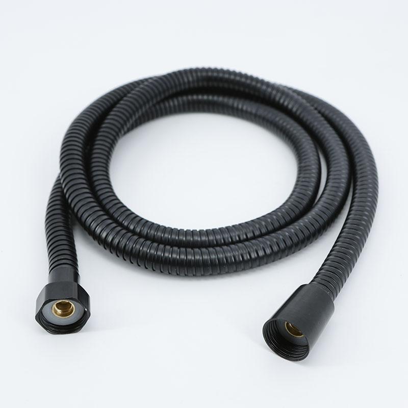 1.5M 2M Stainless Steel Black Shower Head Water Hose Extension Pipe Tube 150cm 200cm Bathroom Water Drawer Bathroom Accessories