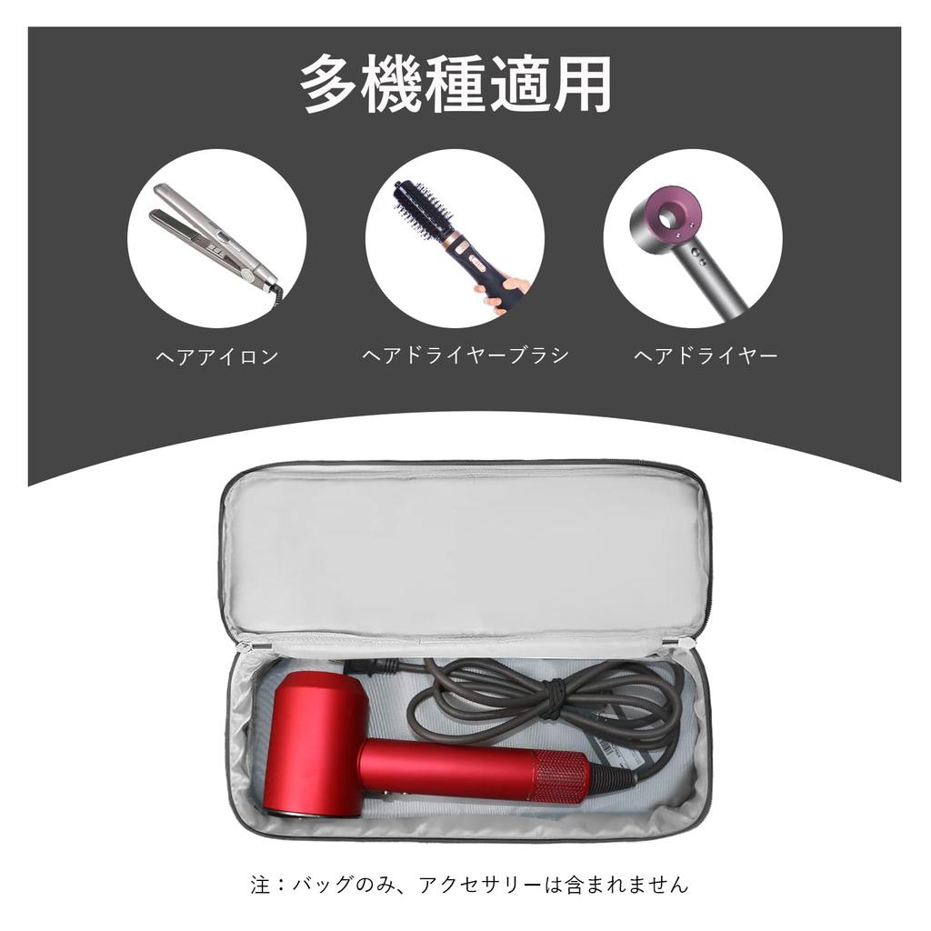 SEPWIK Футляр для хранения фена Портативный двухслойный дорожный органайзер Водонепроницаемая сумка для хранения щипцов для завивки Инструменты для волос Принадлежности для волос Инструменты для укладки волос