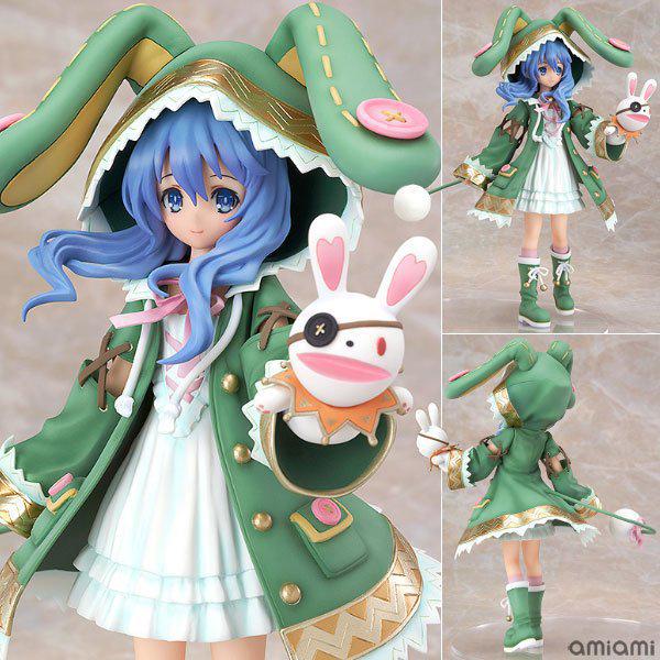 Фигурка Yoshino Himekawa из Date A Live: Модель Зеленой Шляпы Отшельника с Украшением-Кроликом