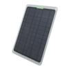 Mini Solar Panel Kit 22W With Bracket 12V OBD Battery Controller Monocrystalline Solar Panel for