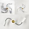 Adjustable White E27 Base Light Socket Splitter Led Bulbs Holder Converter