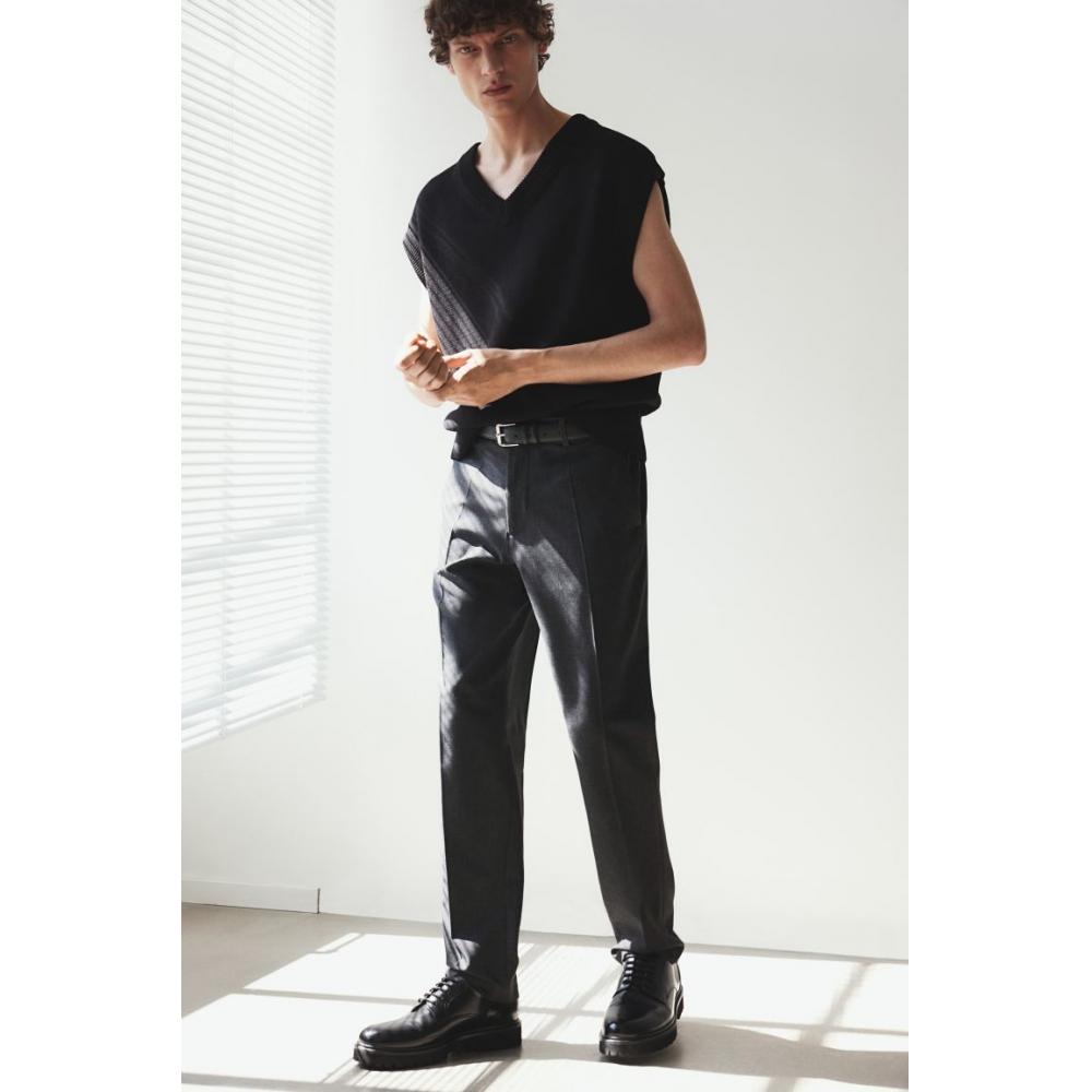 Брюки HM Regular Fit Black