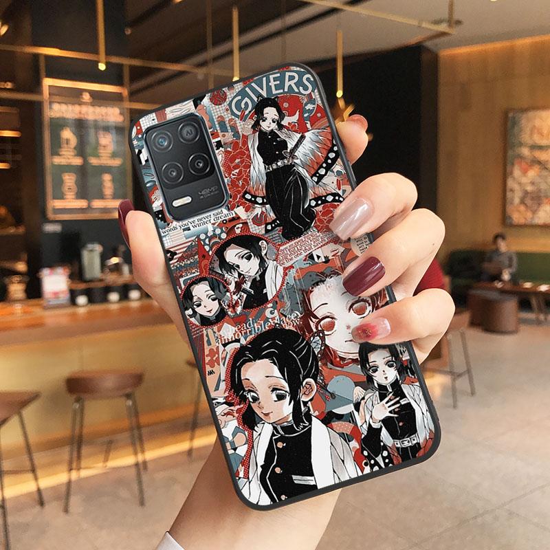Чехол Kimetsu No Yaiba Demon Slayer для OPPO Realme GT 2 Pro X2 Pro XT C25S 8 7 6 Pro 6i GT Master C3 C21 C21Y C11 X3 SuperZoom