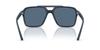 Солнцезащитные очки Armani Exchange с матовыми темными линзами 0AX4166SU [ARMANI EXCHANGE] Мужские. Рамка Синяя. Линза Синяя. ширина 57 мм.