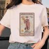 Womens Tarot Card Flower Funny Time Ladies Cartoon Fashion Short Sleeve Summer Printed Tshirt Womens Tshirt Top Pattern