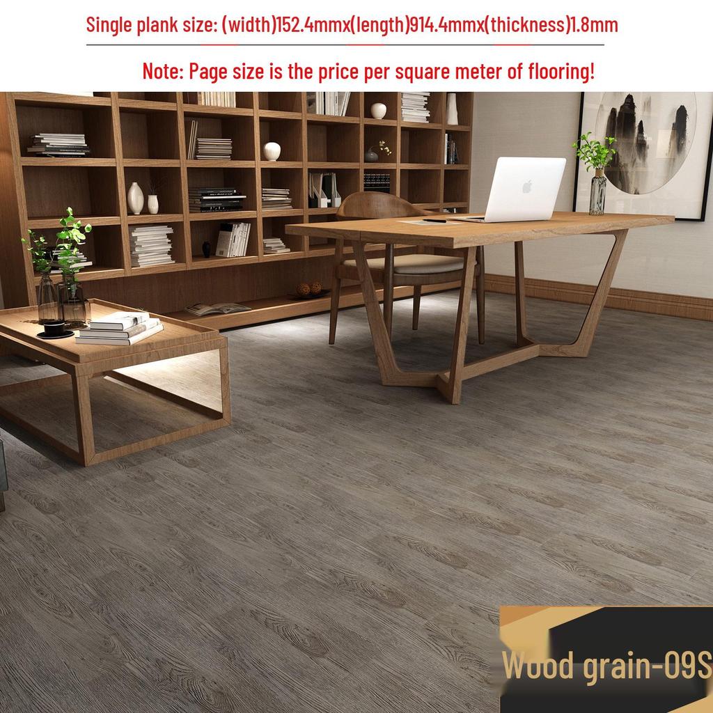 Самоклеящаяся водонепроницаемая виниловая наклейка для пола под камень: Толстое, износостойкое ПВХ-покрытие для спален