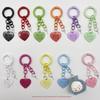 Очаровательный красочный брелок с подвеской Love и цепочкой с пружинным кольцом