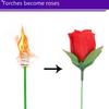 Magic Rose with Fire Extinguishing Torch - Wedding Proposal Stage Magic Prop