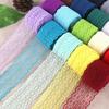 4.5 Cm 10 Yards Lace Ribbon Bilateral Lace Ribbon Handicrafts Embroidered Mesh Lace Decorative Wedding Dress Seam